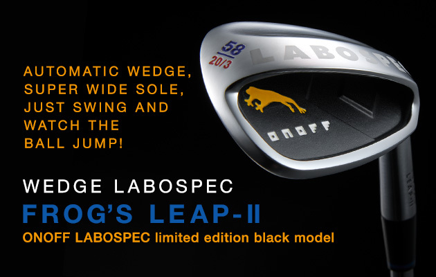 ONOFF Wedge Labospec Frog’s Leap-Ⅱ labospec limited edition black model
